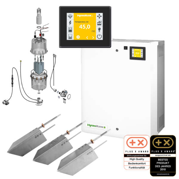 Dampfgenerator FlexLine Spa Elektrode offen