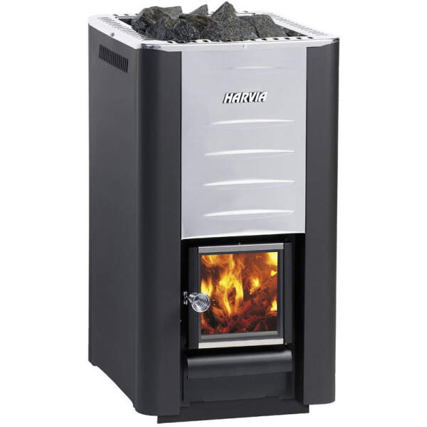 Woodburning stove Harvia 26 Pro | 26,6 kW (10-26 m³)