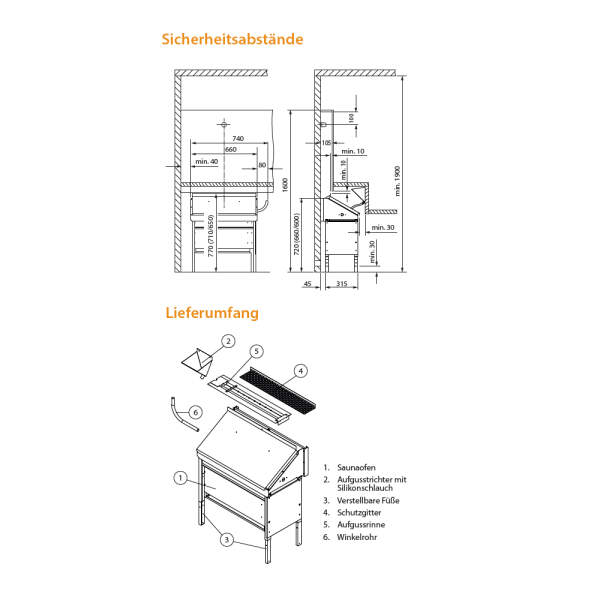 Sauna heater Invisio Mini (floor model, underbench heater) 4.5 kW