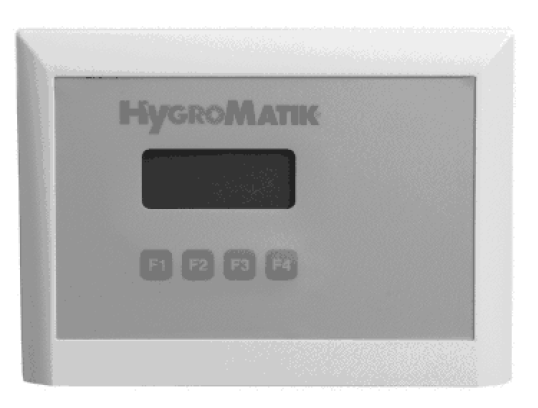 Remote control for steam bath generators without 24V option, flush-mounted
