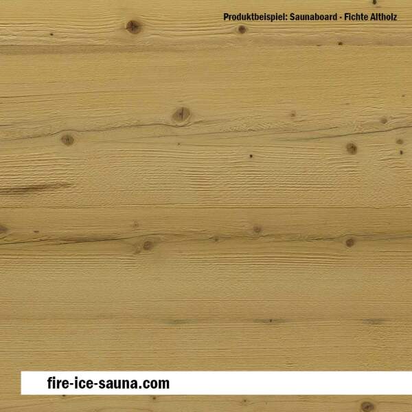 Saunaholz Fichte altholz - Furnier glatt