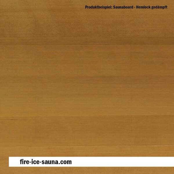 Steamed Hemlock Sauna, Wall Board