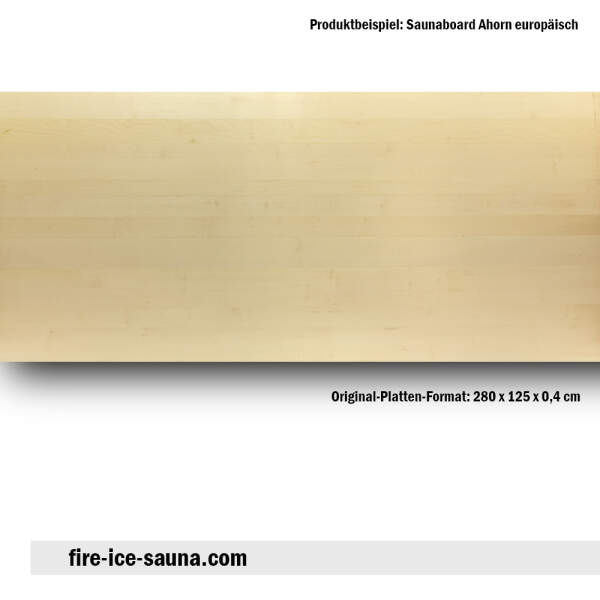 Maple for Saunas Sauna Veneer Wood Panel Flexible Board Flex