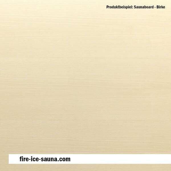 Birch Sauna, Wall Board