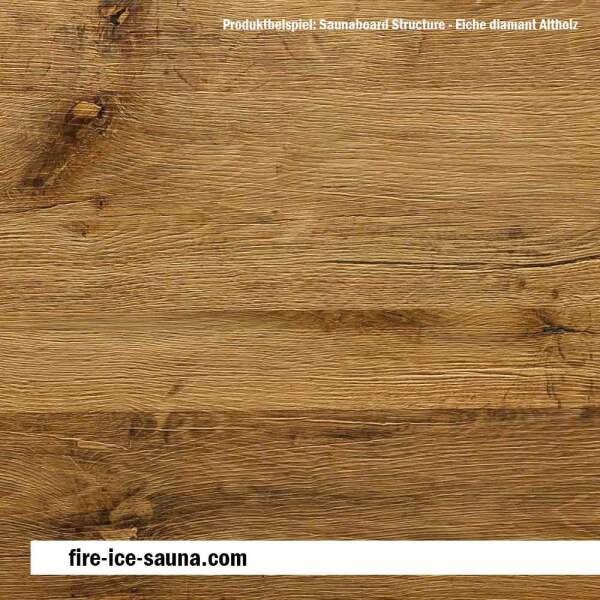 Old Oak Wood Trim Sauna, Sauna Board