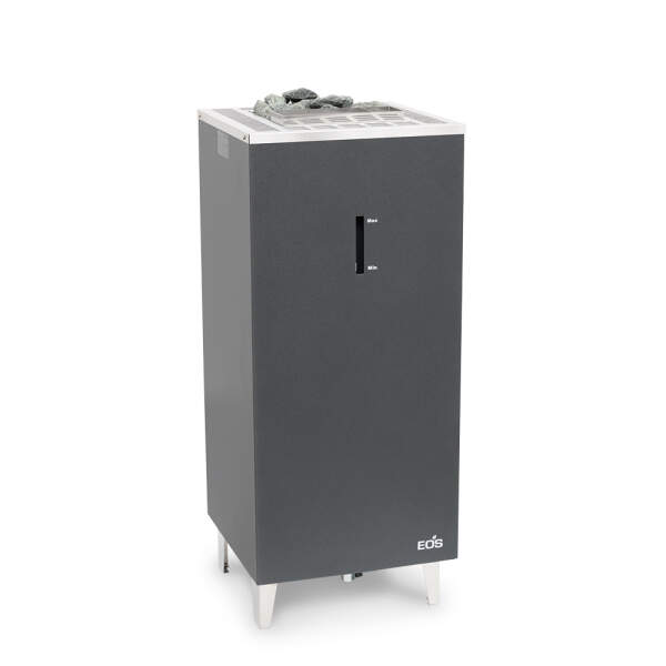 Sauna heater Bi-O Cubo vaporizer 10.5 kW anthracite pearl effect