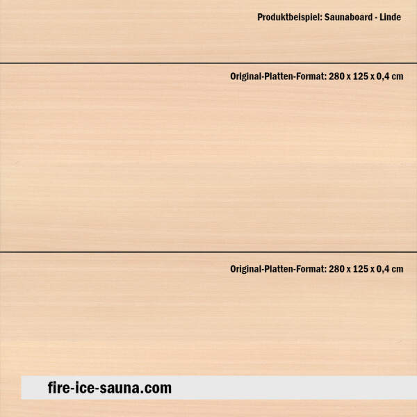 Lime for Saunas Sauna Veneer Wood Panel Flexible Board Flex