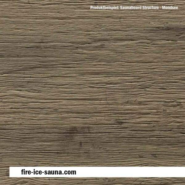 Salt Chamber Good Mondsee Diamond Sauna Wooden Panel With Embossed Surface – Oak Board Structure 2.0