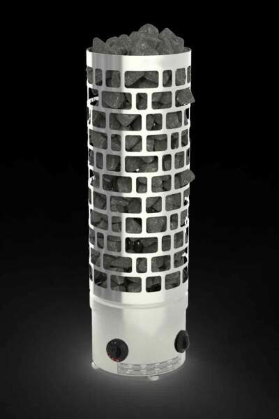 Column heater ari with integrated sauna control 7.5kW